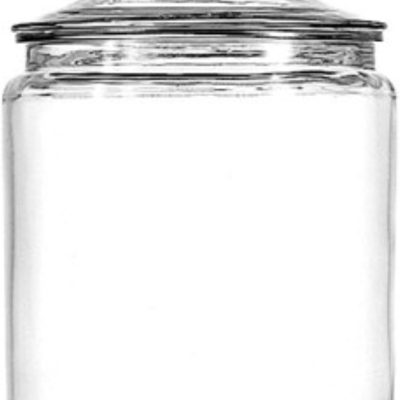 1 Gallon Glass Jar with Lid, Set of 2